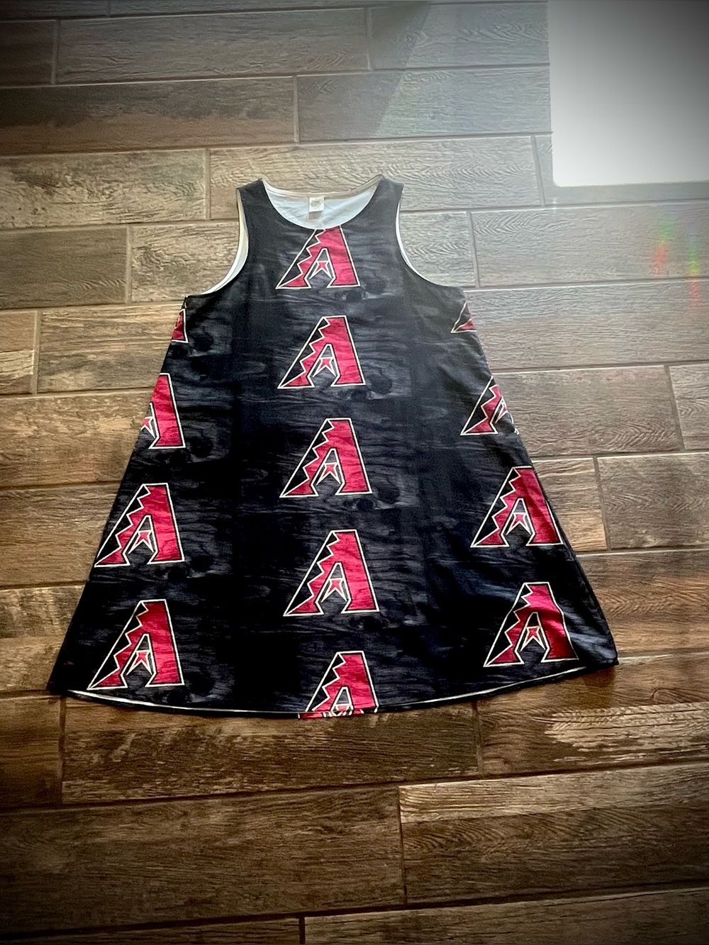 Arizona Diamondbacks Logo print sleeveless dress M